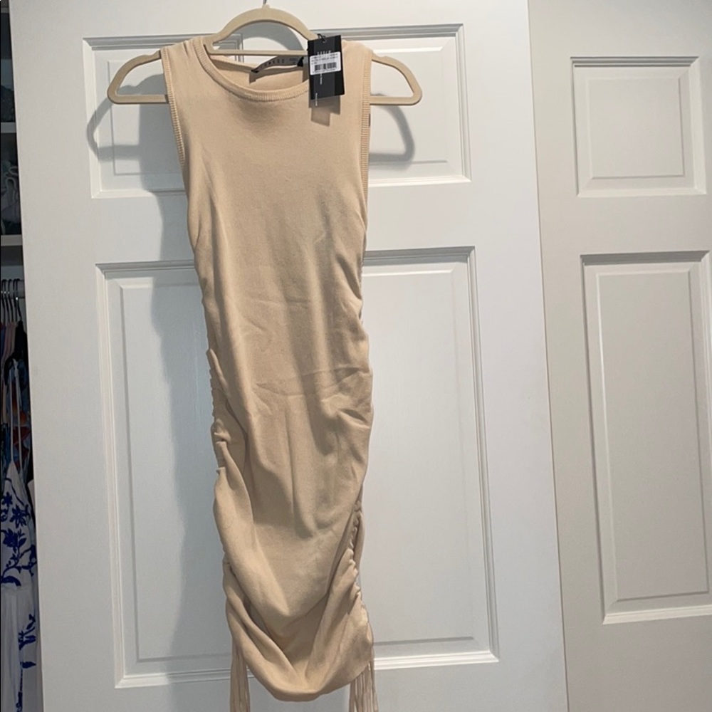 Lioness Tan Bodycon Dress